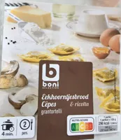 Cepes et Ricotta Grantortelli