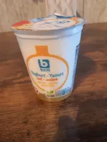 Yaourt entier pêche