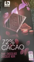 Chocolat noir 72% cacao