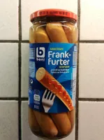 Saucisses de Francfort fumées