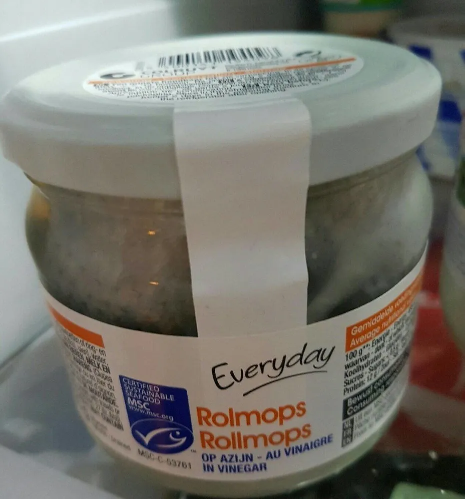 Rolmops in azijn