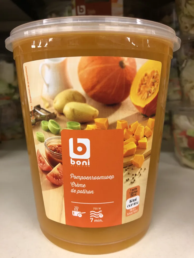 Crème de potiron