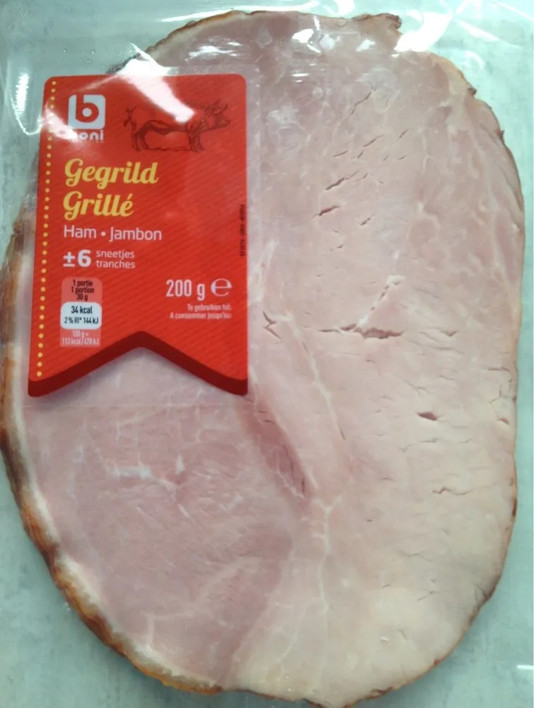 Jambon grillé