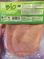 Jambon cuit fumé Bio