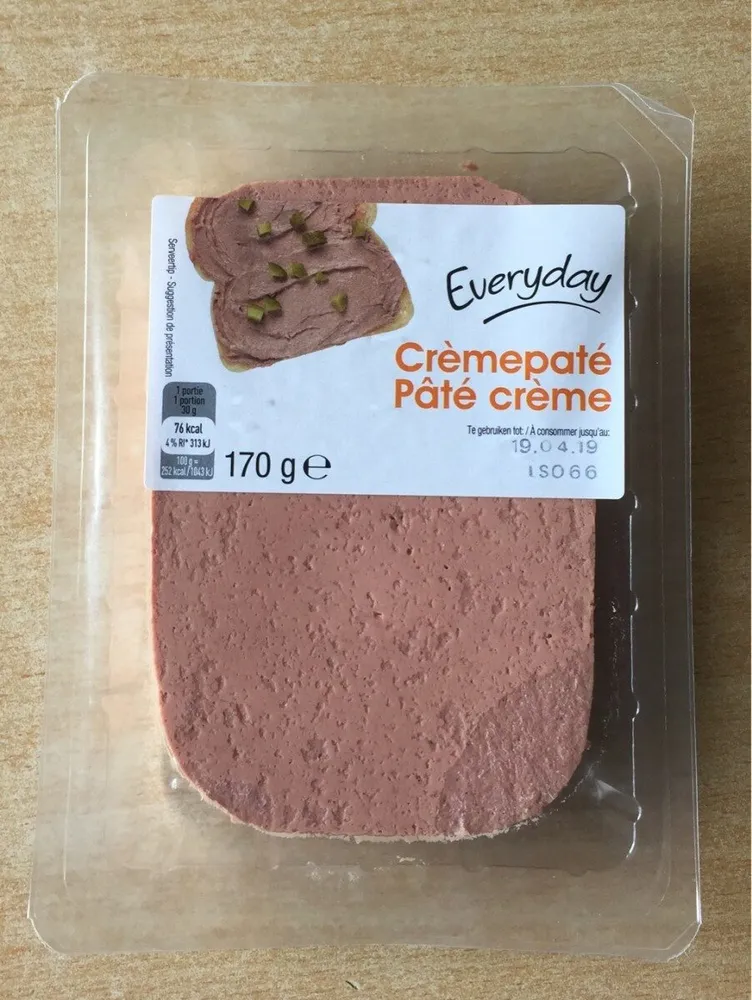 Pâté crème