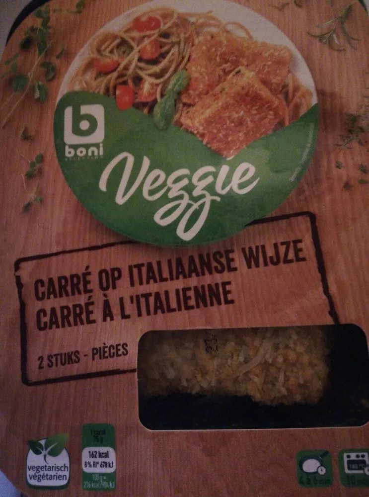 Veggie carré à l'italienne