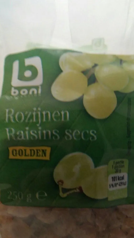 Raisins secs Golden