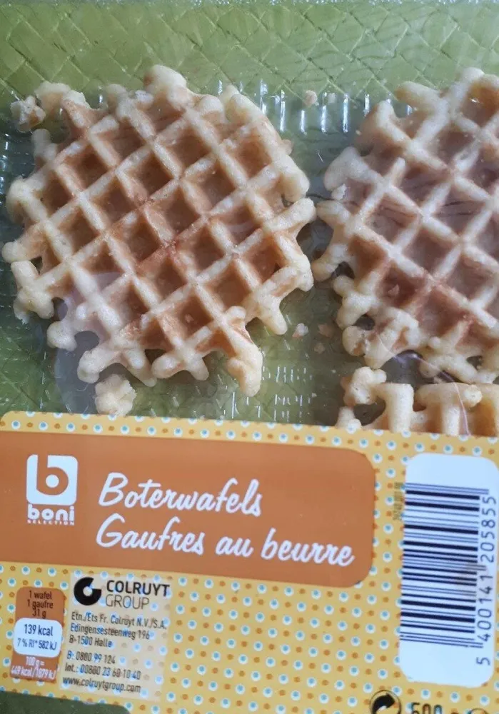 Gaufres au beurre