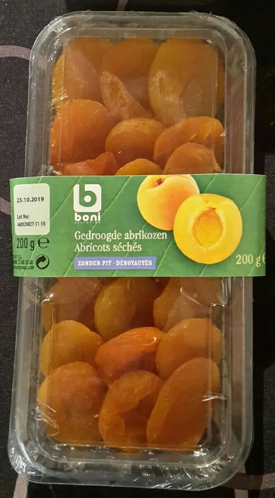 Abricots séchés
