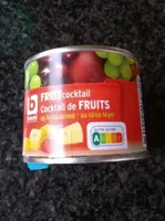 Cocktail de fruits au sirop léger