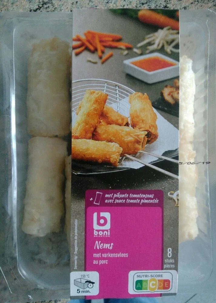 Nems au porc