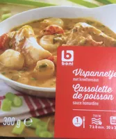 Cassolette de poisson sauce homardine