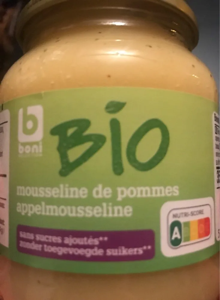 mousseline de pommes BIO