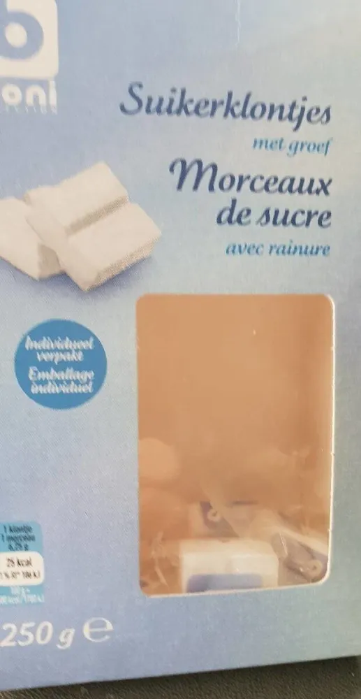 Sucre en morceaux