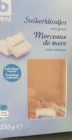Sucre en morceaux