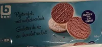 Galettes de riz au chocolat au lait