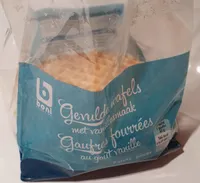 Gaufres fourrées vanille