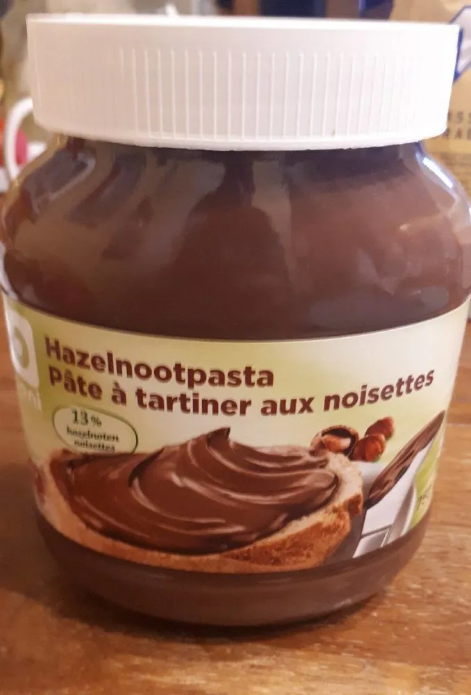Pâte à tartiner aux noisettes