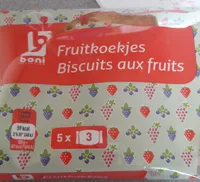 Biscuits aux fruits