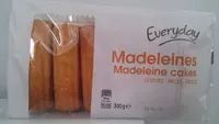 Madeleines cakes
