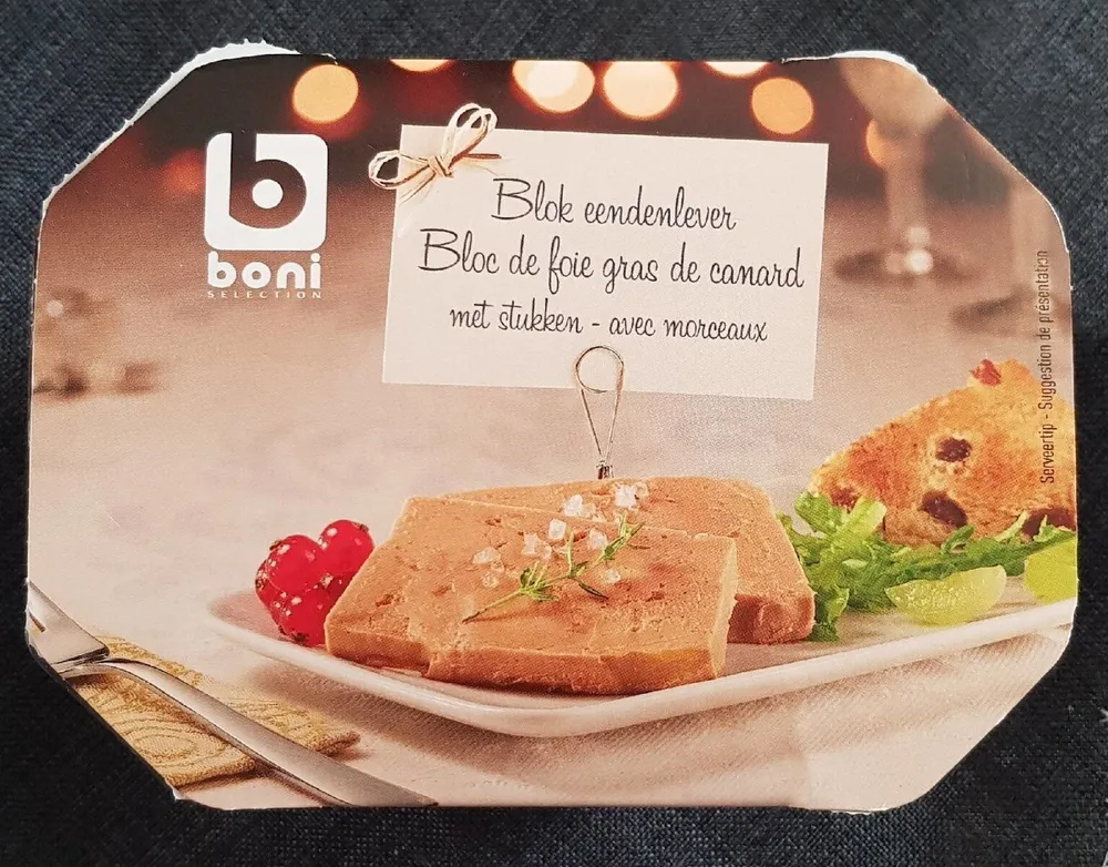 Bloc de foie gras de canard