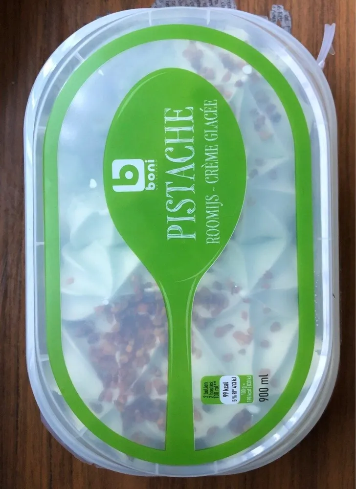 Glace pistache