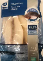 Filets de tilapia
