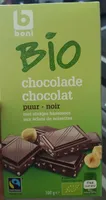 Bio chocolat Noir aux éclats de noisettes