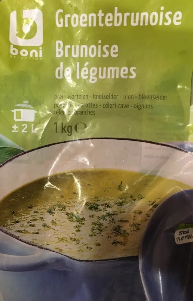 Brunoise de legumes