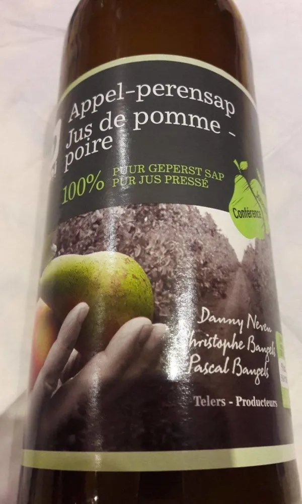 Jus de pomme poire