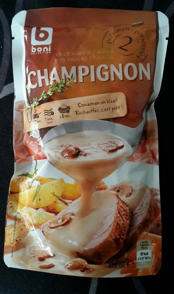 sauce champignon