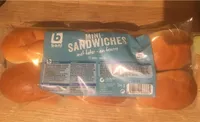 Mini sandwiches au beurre
