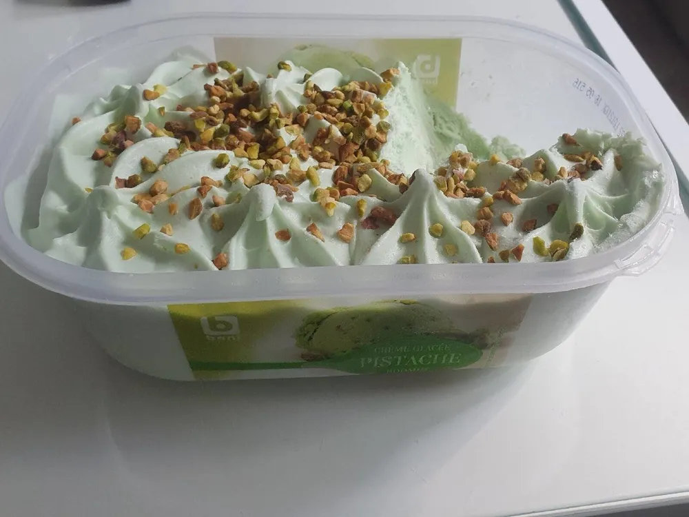 Glace pistache