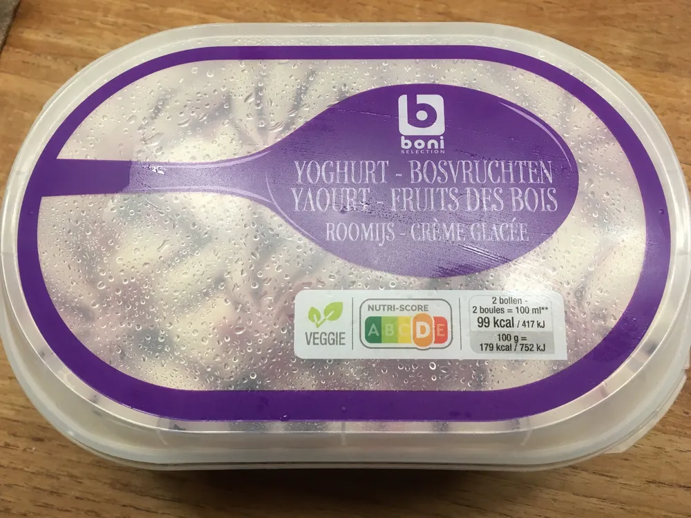 Yaourt - fruits des bois