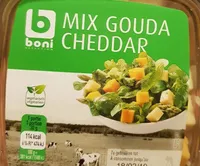 Mix gouda cheddar