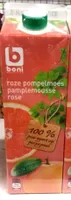 Jus de Pamplemousse rose Colruyt