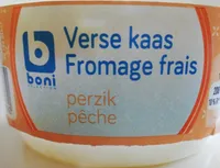 Fromage frais pêche