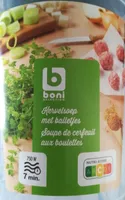 Kervelsoep met balletjes