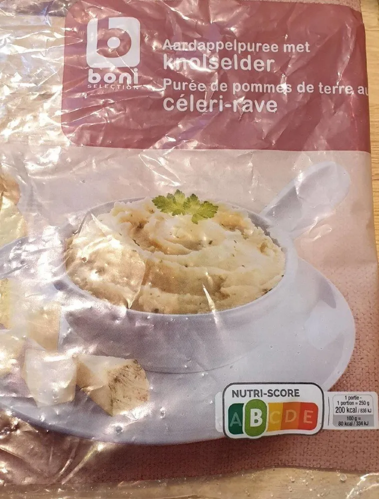 Purée pommes de terre au céleri-rave