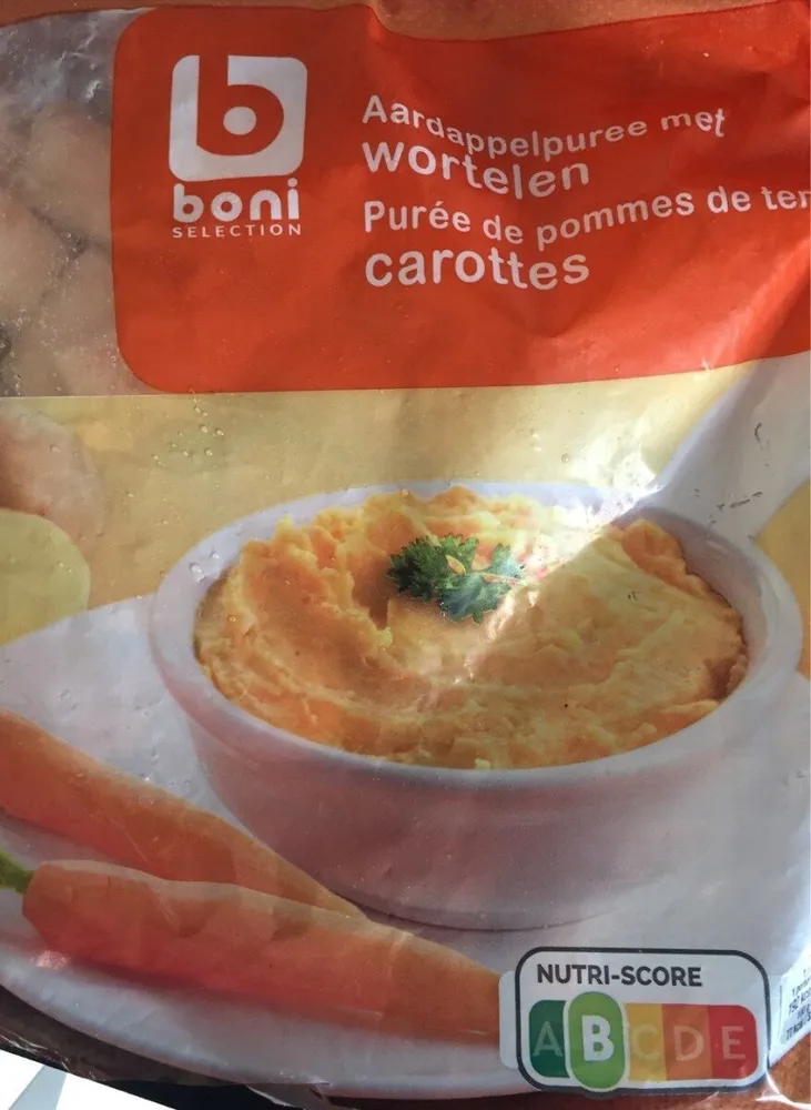 Purée de pommes de terre aux carottes