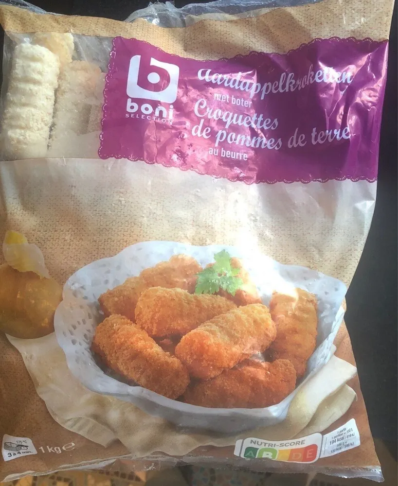 Croquettes de pommes de terre