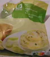 Purée de pommes de terre aux poireaux