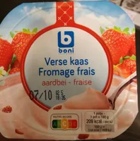 Fromage frais à la fraise BONI
