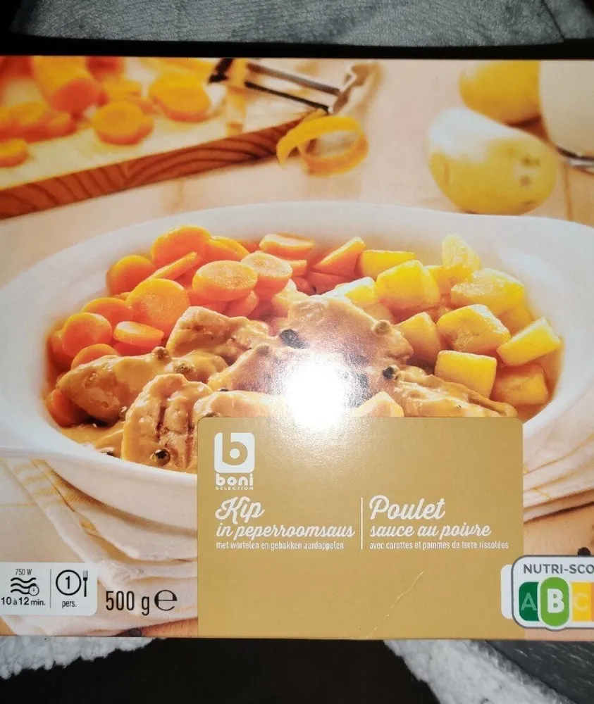 Poulet sauce au poivre