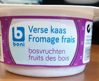 Fromage frais fruits des bois