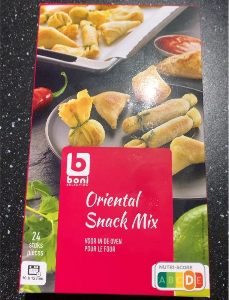 Oriental snack mix