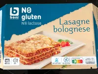 Lasagne Bolognaise No gluten