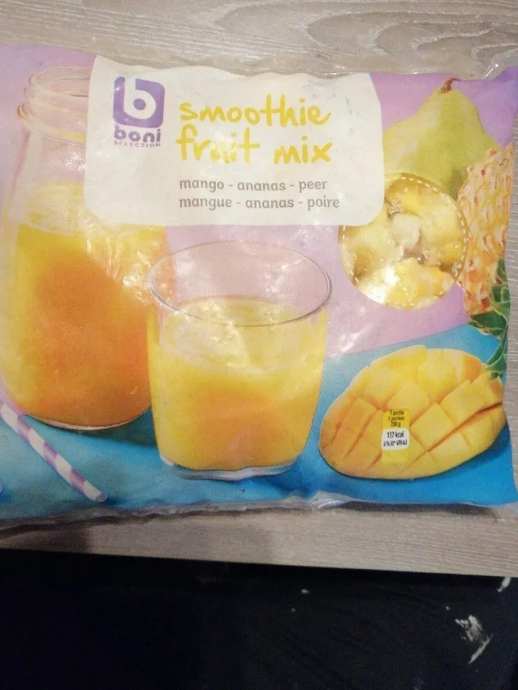 Smoothie fruit mix (mangue, ananas, poire)
