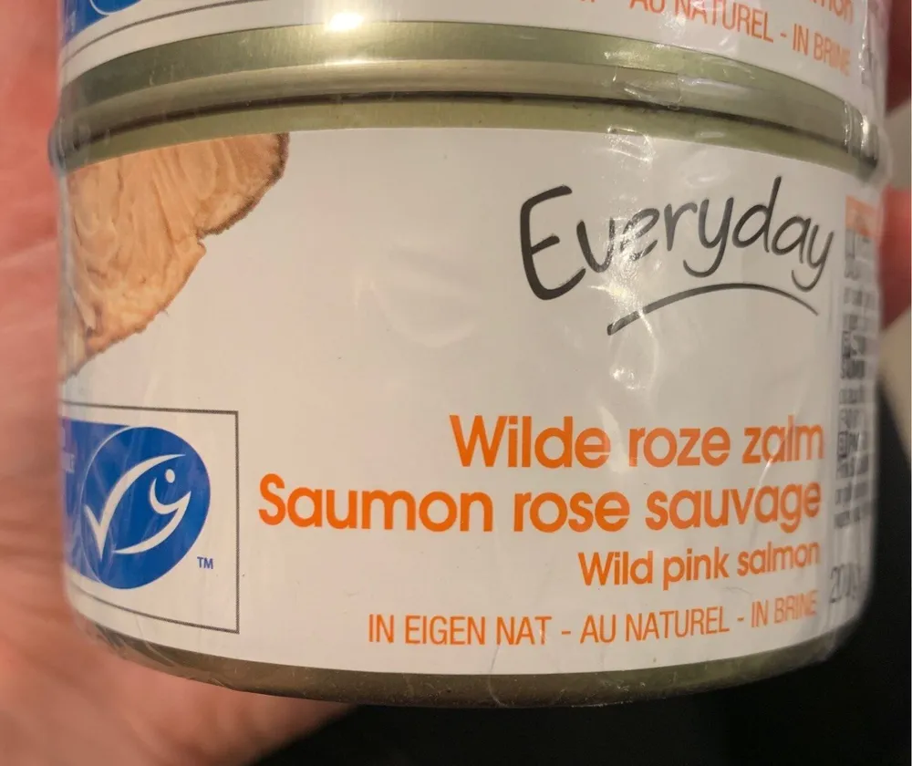 Wilde roze zalm