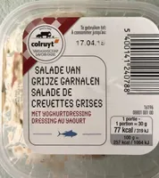 Salade de crevettes grise